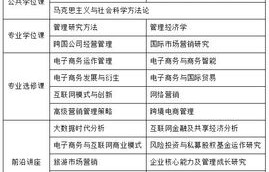电子商务专业的学生去向