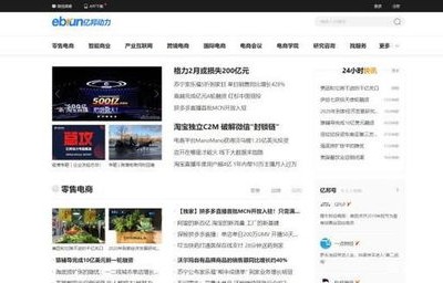 推荐专业电子商务网站