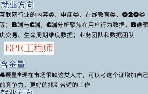 电子商务专业考哪些证